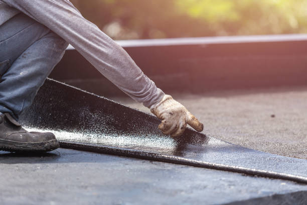 Professional Emergency Waterproofing technician working in Unionville, PA